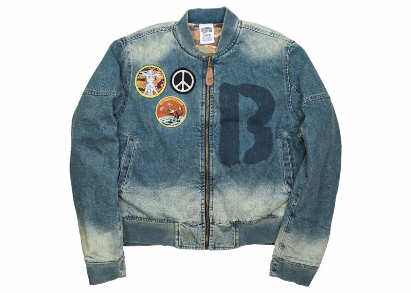 Billionaire Boys Club BB Rouge Reversible Jacket Blue/Denim/Brown