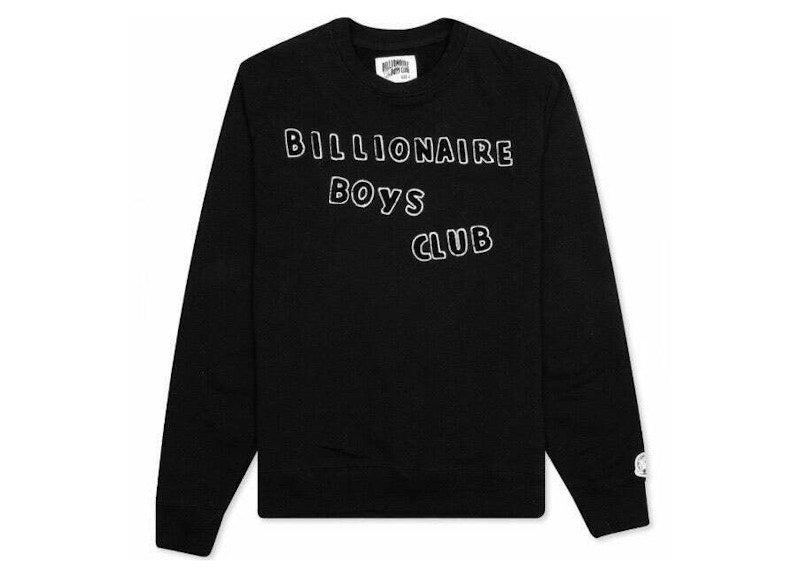 Billionaire Boys Club Club Crew Sweater Black