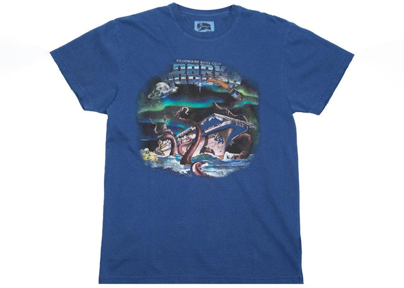 Billionaire Boys Club Dark Aurora Knit Tee Blue