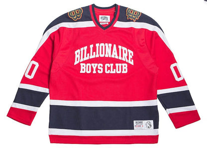 Billionaire Boys Club Don't Give A Puck Long Sleeve Knit Red