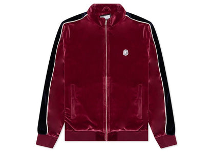 Billionaire Boys Club Flight Velour Jacket Burgundy
