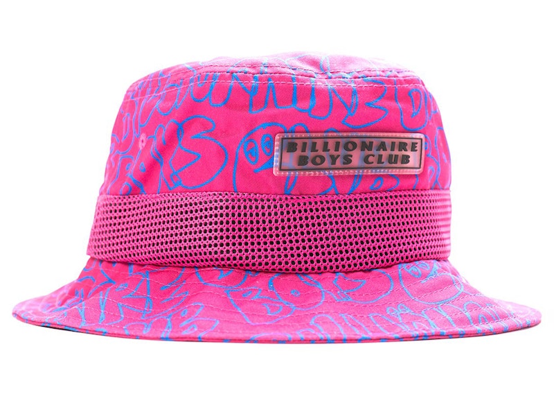 Billionaire Boys Club Get Buckets Bucket Hat Pink/Carmine