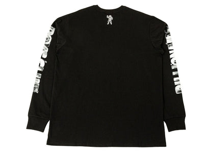 Billionaire Boys Club Gouache Helmet Long Sleeve Tee Black