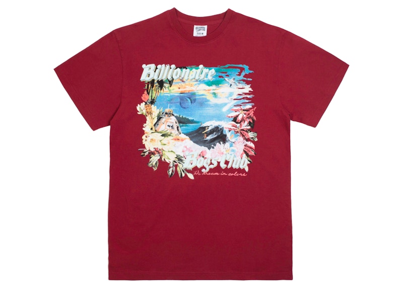 Billionaire Boys Club Island Knit Tee Red
