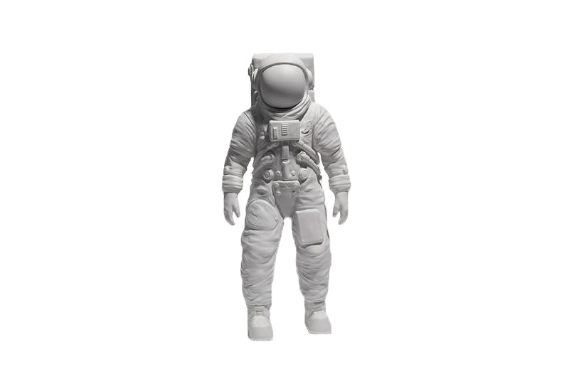 Billionaire Boys Club Landing 001 Moon Man Figure White