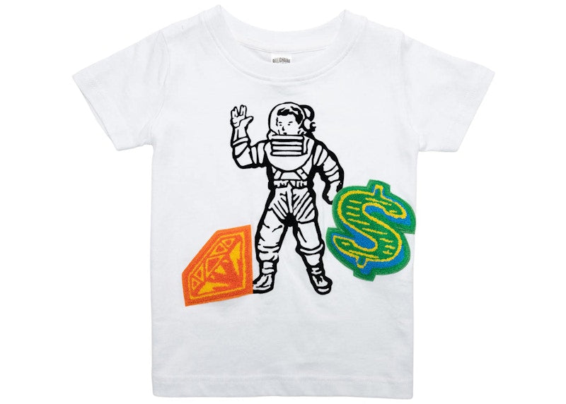 Billionaire Boys Club Little Kids Billio Astro Knit Tee White
