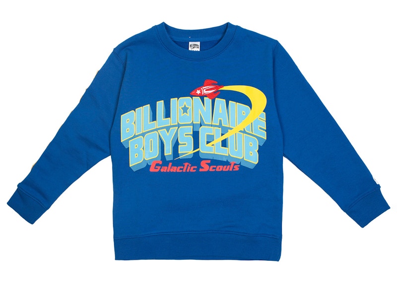 Billionaire Boys Club Little Kids Honor Crew Sweater Blue