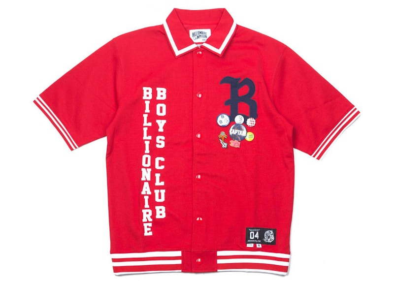Billionaire Boys Club Marquee Knit Shirt Red