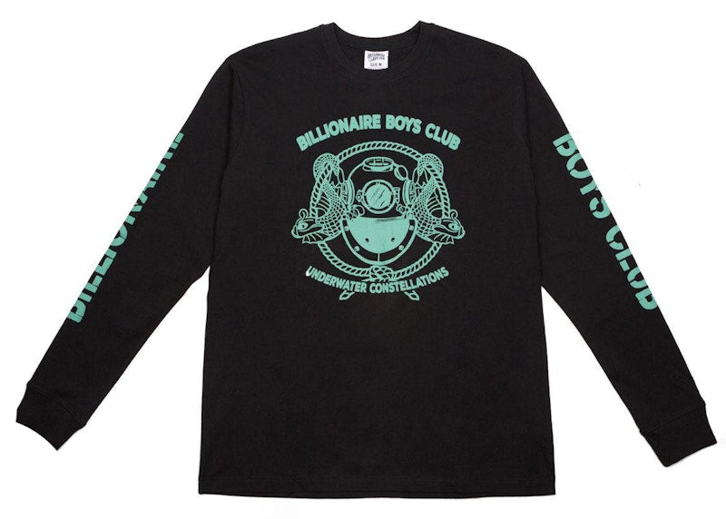 Billionaire Boys Club Mission Long Sleeve Tee Black