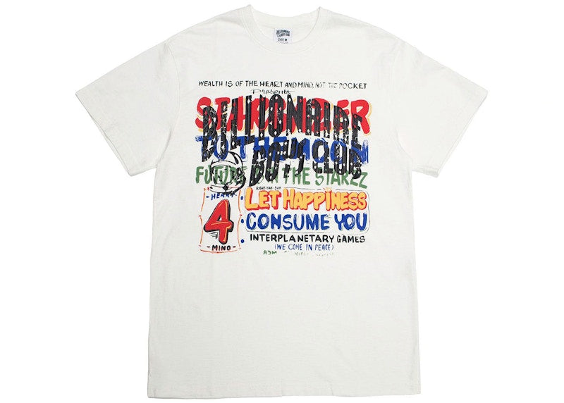 Billionaire Boys Club Stargazer Knit Tee White