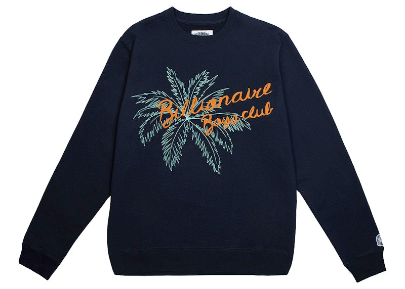 Billionaire Boys Club Topia Crew Sweater Navy