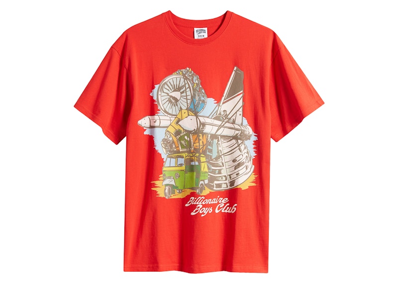 Billionaire Boys Club Tuk Tee Red/Poppy