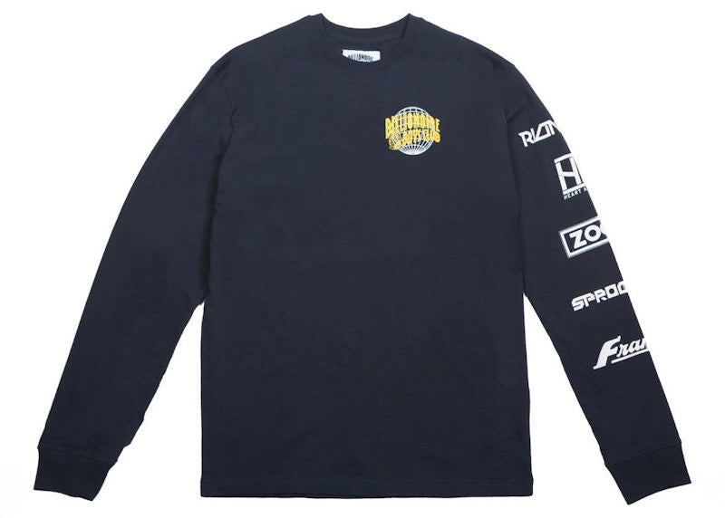 Billionaire Boys Club World Tour L/S Tee Navy