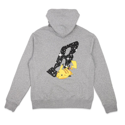 Billionaire Boys Club x Pokemon Pikachu Starfield Hoodie Heather Grey