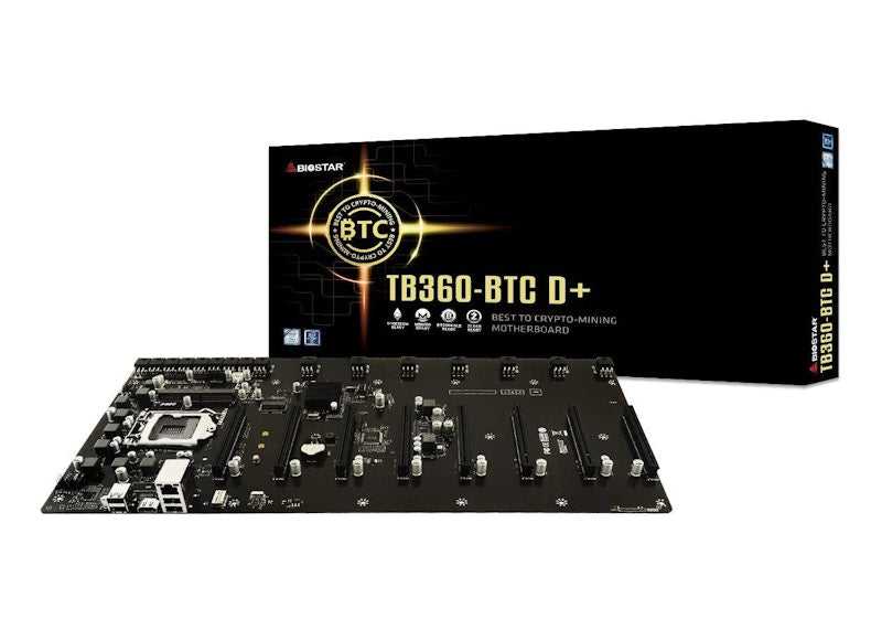 Biostar TB360-BTC D+ Crypto Mining Motherboard