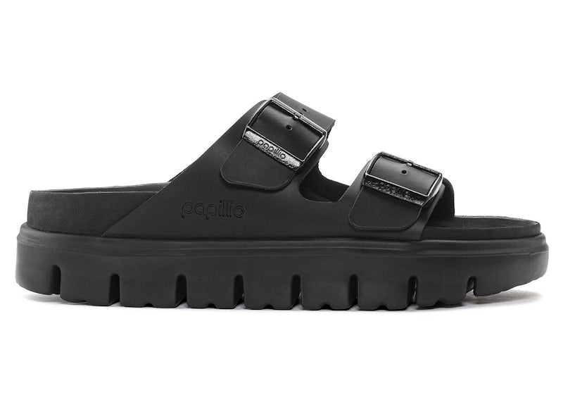 Birkenstock Arizona Chunky Leather Black (Narrow Fit)