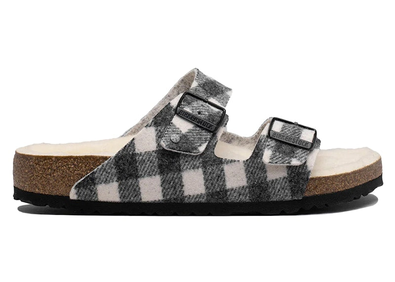 Birkenstock Arizona Rivet White Plaid