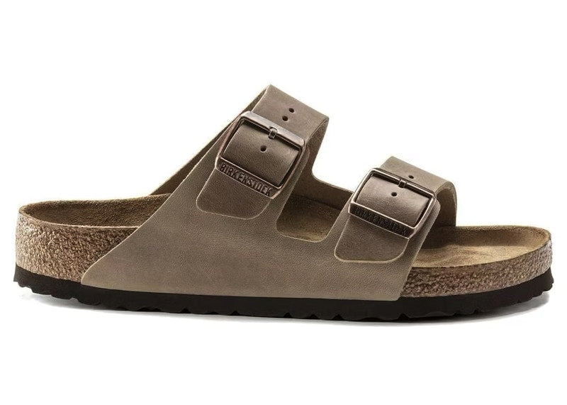 Birkenstock Arizona Soft Footbed Oiled Leather Tobacco Brown