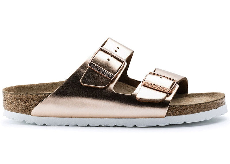 Birkenstock Arizona Softbed Metallic Copper (Women's)