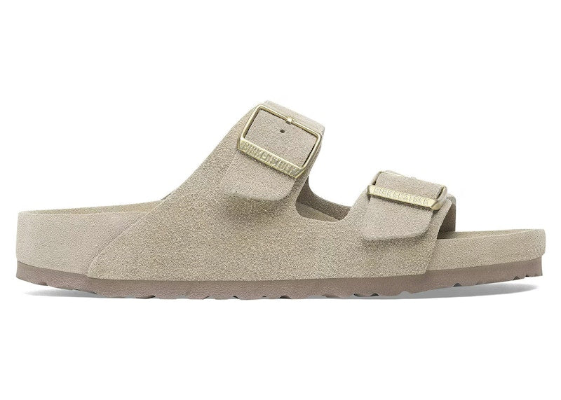 Birkenstock Arizona Suede Leather Taupe