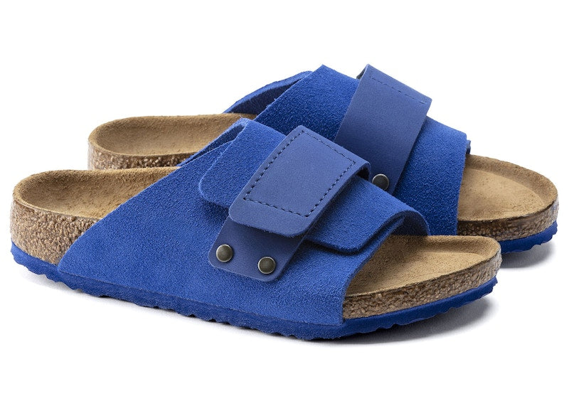 Birkenstock Kyoto Suede Ultra Blue (Kids)