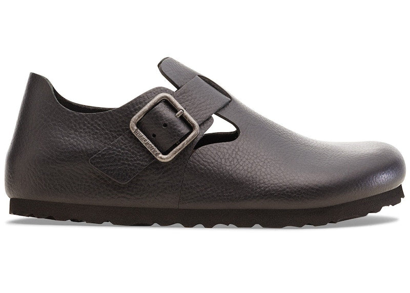 Birkenstock London Wire Buckle Vintage Wood Black