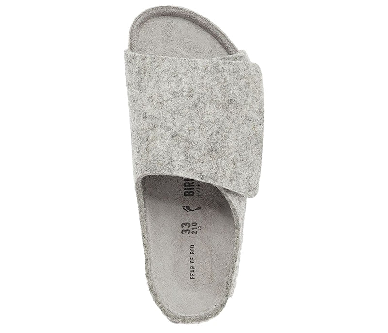 Birkenstock Los Feliz Wool Felt Fear Of God Cement Melange (Kids)