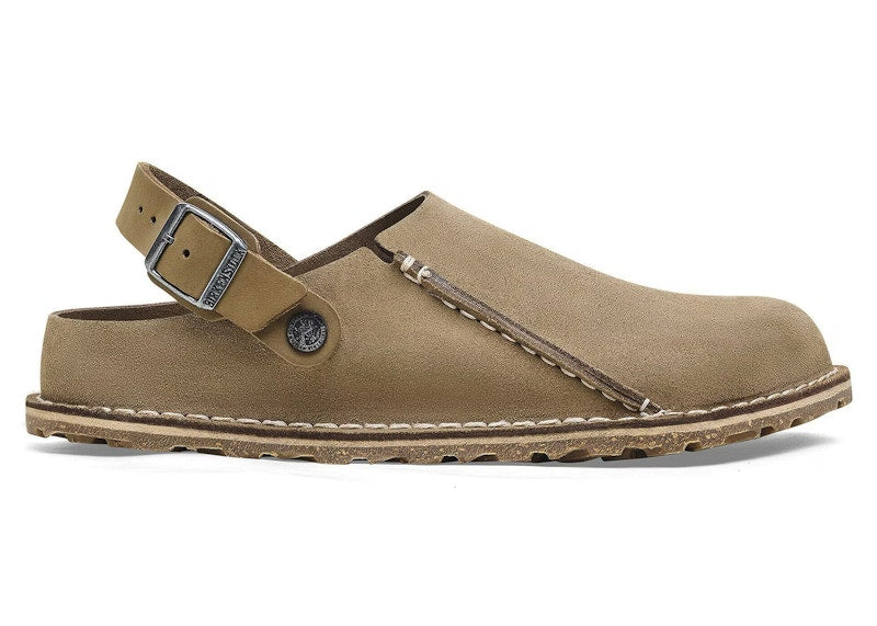 Birkenstock Lutry Suede Gray Taupe