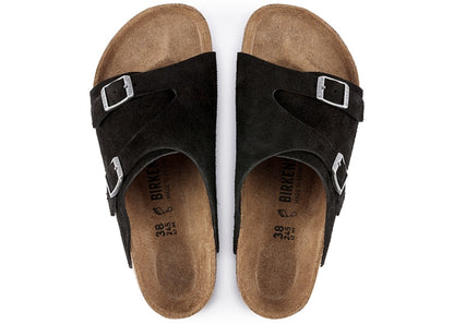 Birkenstock Zurich Suede Black