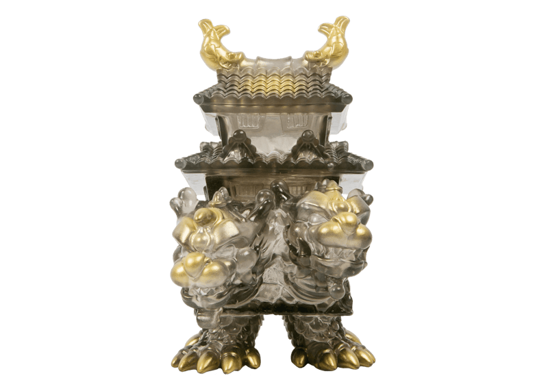Black Seed Mighty Jaxx Mini Yu Shou Long (Black King) Figure