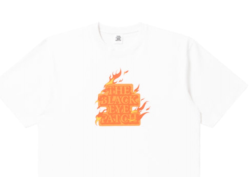 BlackEyePatch Burning OG Label Tee White