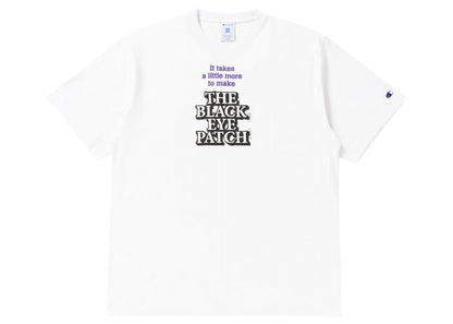 BlackEyePatch x Champion OG Logo T-Shirt White