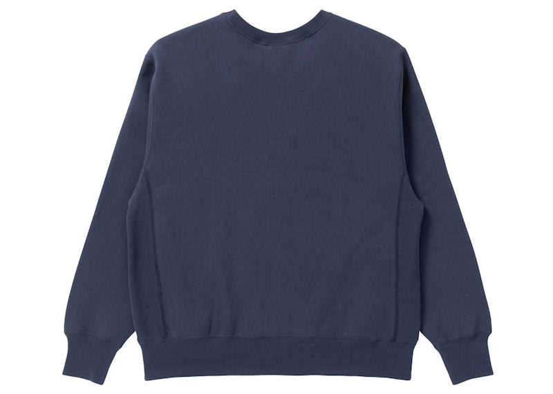 BlackEyePatch x Champion Reverse Wave OG Logo Crewneck Dark Navy