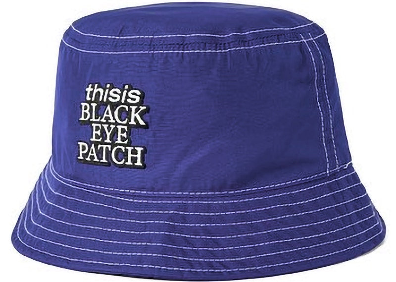 BlackEyePatch x Thisisneverthat OG Logo Bucket Hat Purple