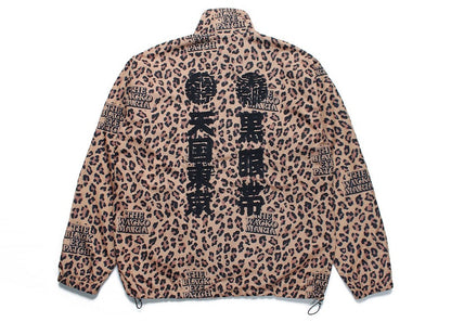 BlackEyePatch x Wacko Maria Track Jacket Leopard