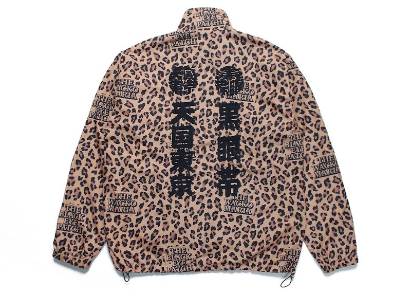 BlackEyePatch x Wacko Maria Track Jacket Leopard