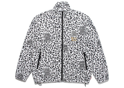 BlackEyePatch x Wacko Maria Track Jacket White Leopard