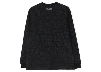BlackEyePatch x Wildside Yohji Yamamoto L/S T-Shirt Black