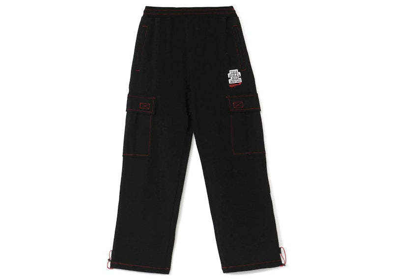 BlackEyePatch x Wildside Yohji Yamamoto Sweat Cargo Pants Black