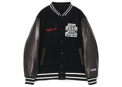 BlackEyePatch x Wildside Yohji Yamamoto Varsity Jacket Black