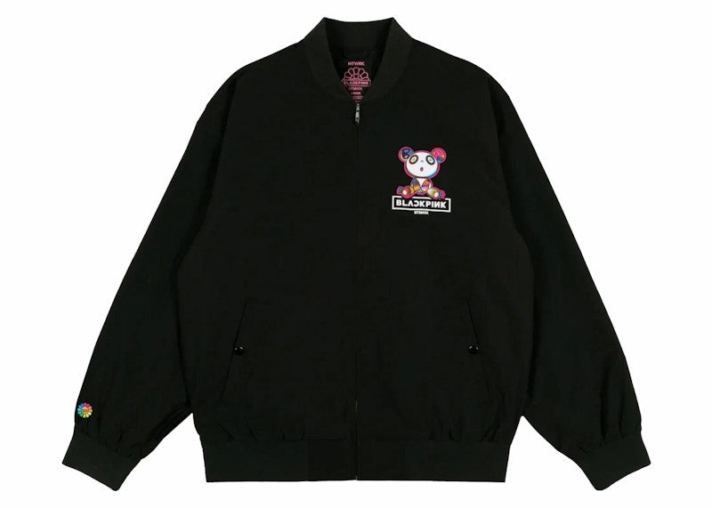 Blackpink x Kaikai Kiki Bomber Jacket Black