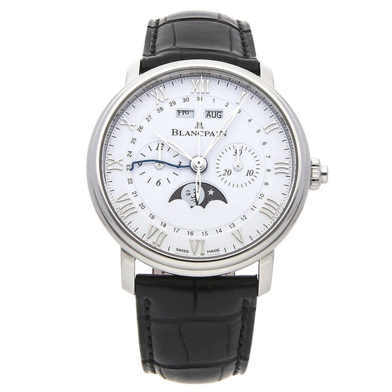 Blancpain Villeret Complete Calendar Chronograph Monopusher 6685-1127-55B