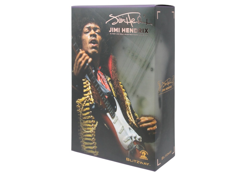 Blitzway Premium UMS Jimi Hendrix 1/6th Scale Action Figure Black