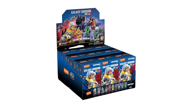 Blokees Transformers Galaxy Version 02 SOS Sealed Case (9 Blind Boxes)