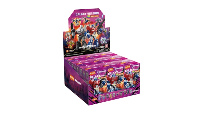 Blokees Transformers Galaxy Version 06 Parallel Universe Sealed Case (9 Blind Boxes)