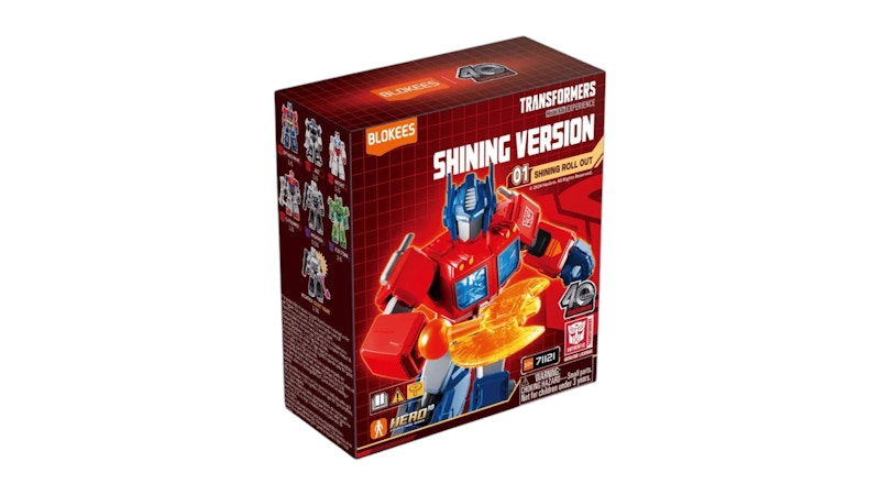 Blokees Transformers Shining Version 01 Shining Roll Out Single Blind Box
