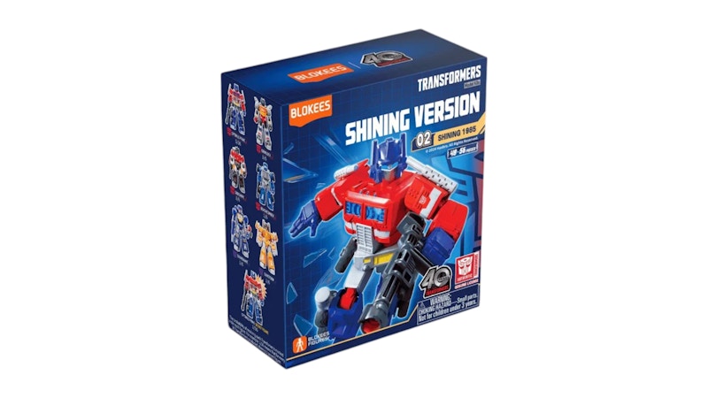 Blokees Transformers Shining Version 02 Shining 1985 Single Blind Box