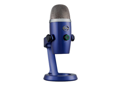 Blue Yeti Nano Premium Wired Multi-Pattern USB Condenser Microphone 988-000089 Vivid Blue