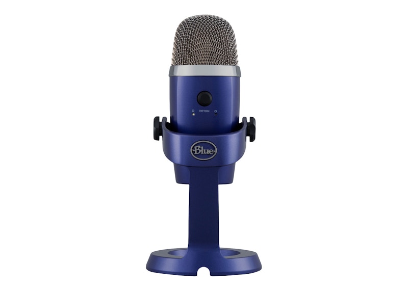 Blue Yeti Nano Premium Wired Multi-Pattern USB Condenser Microphone 988-000089 Vivid Blue