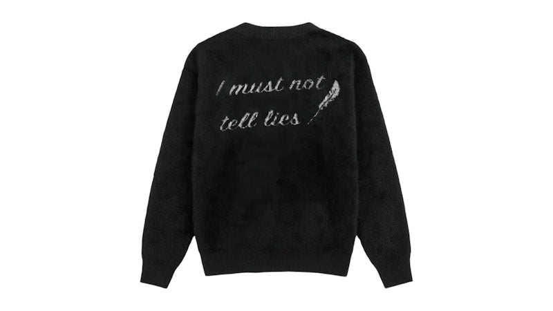 Blvck x Harry Potter I Must Not Tell Lies Sweater Black